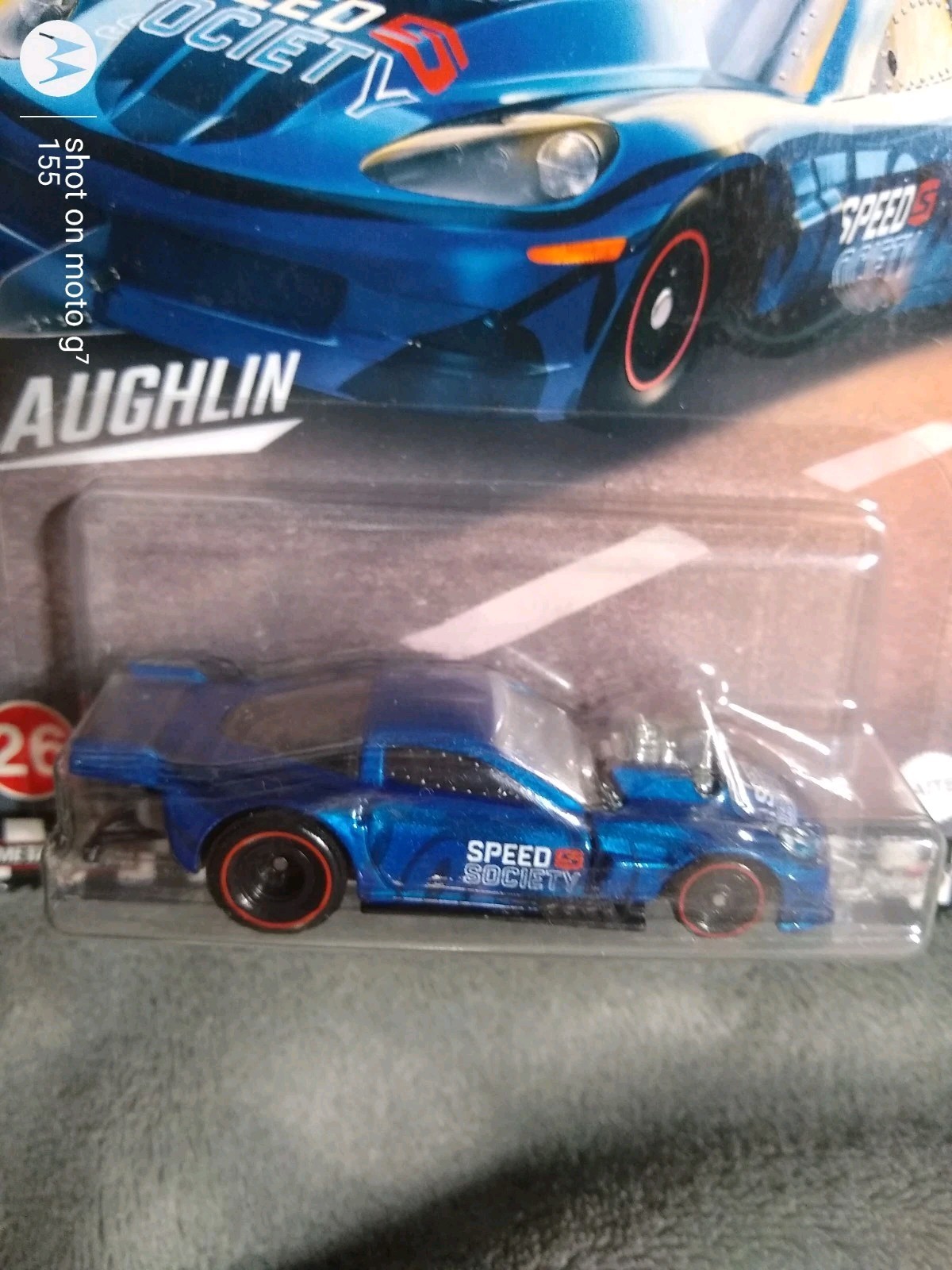 Hot Wheels Boulevard Corvette Z06 Drag Racer Alex Laughlin Premium 1:64