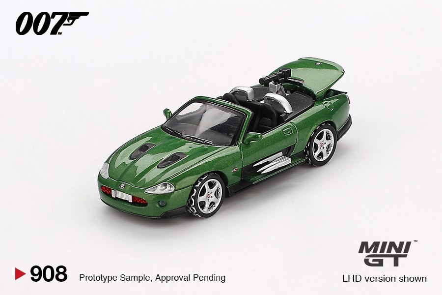 Mini GT 1:64 Jaguar XKR 007 “Die Another Day” Japanese Packaging #908