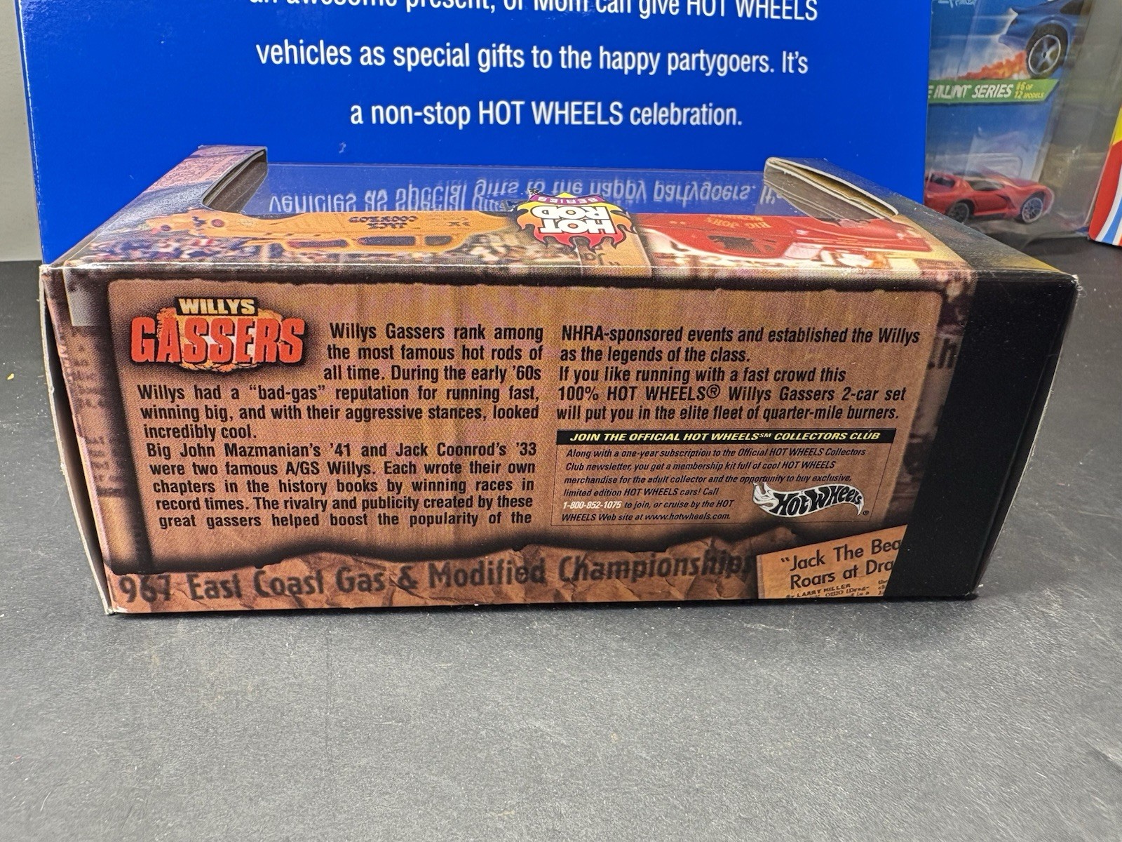 Willys Gassers Hot Rod Series Set, 100% Hot Wheels 1/64