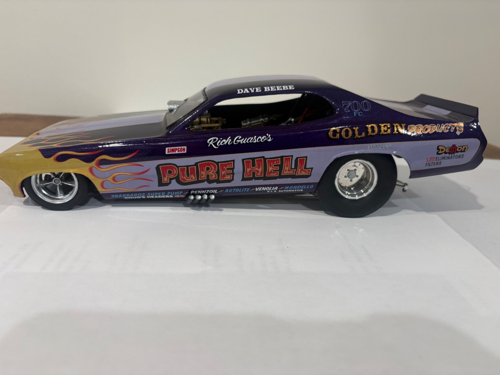 1/16 Pure Hell Funny Car Model