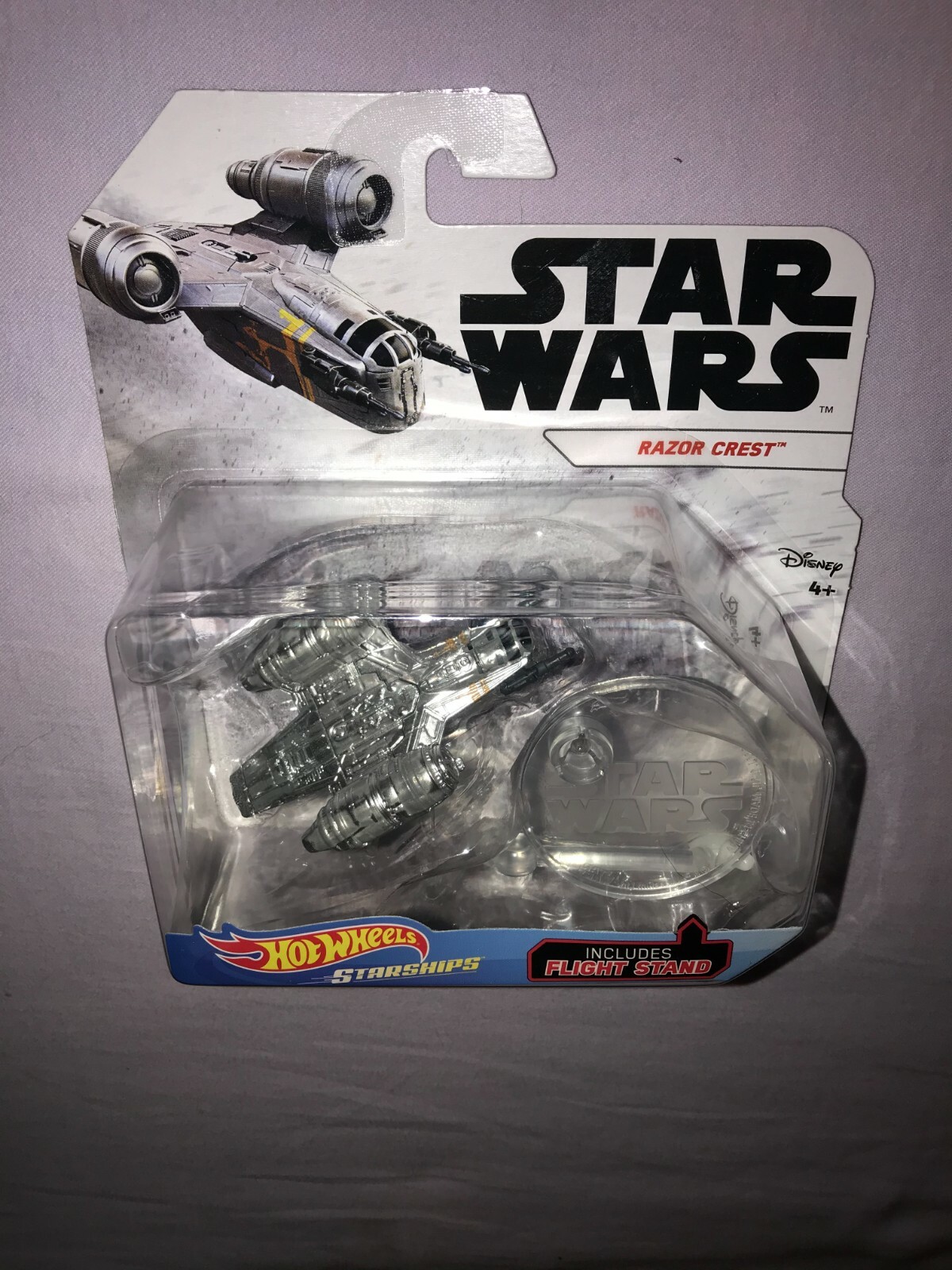 Hot Wheels Star Wars STARSHIPS THE CHILD HOVER PRAM & RAZOR CREST MANDALORIAN