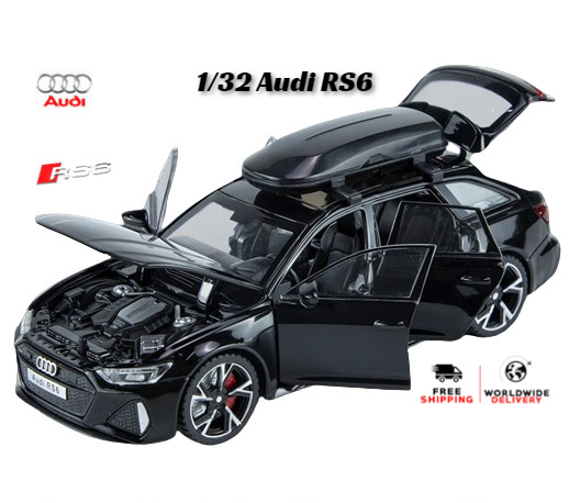 1:32 Audi RS6 Avant Alloy Station Wagon Model Sports Toy Car