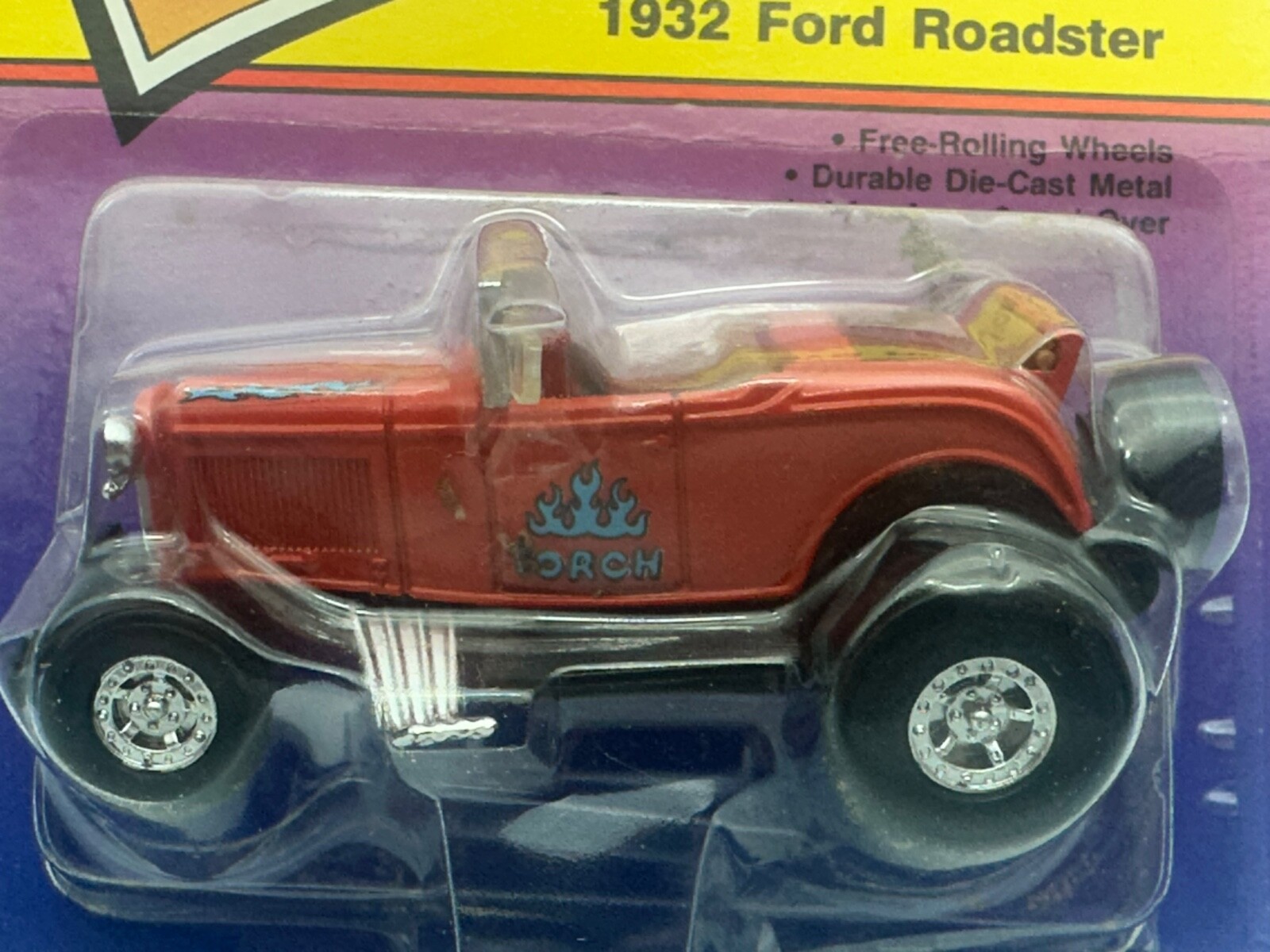 Ertl Hot Roddin’ 1932 Ford Roadster, Red, 3.5 inches, New in Box