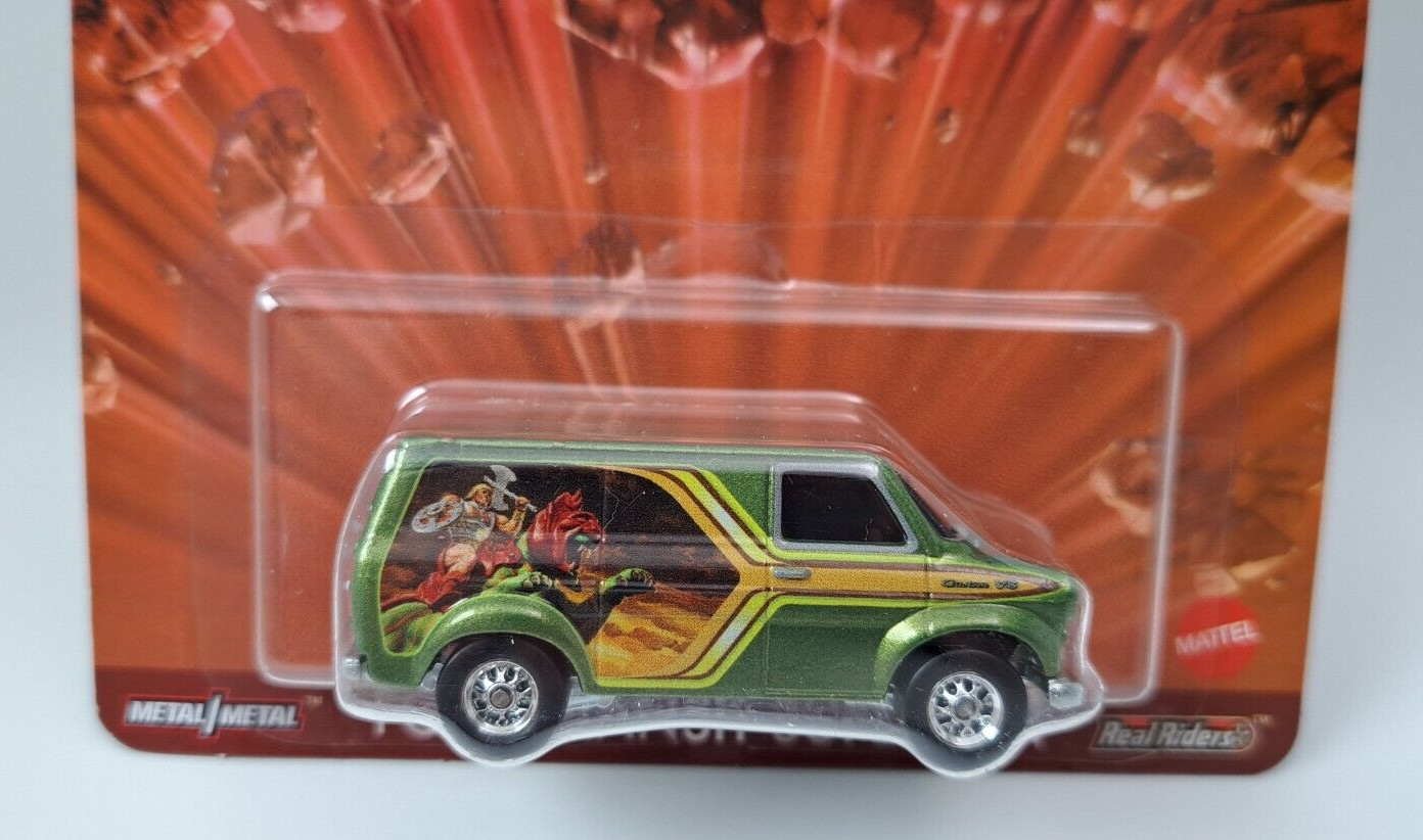 HOT WHEELS PREMIUM 2022 POP CULTURE – MATTEL BRANDS – FORD Transit SUPERVAN 3/5