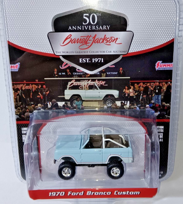 1:64 1970 FORD BRONCO 50th ANNIVERSARY CUSTOM COMPLETELY OUT OF PRODUCTION NEW!!