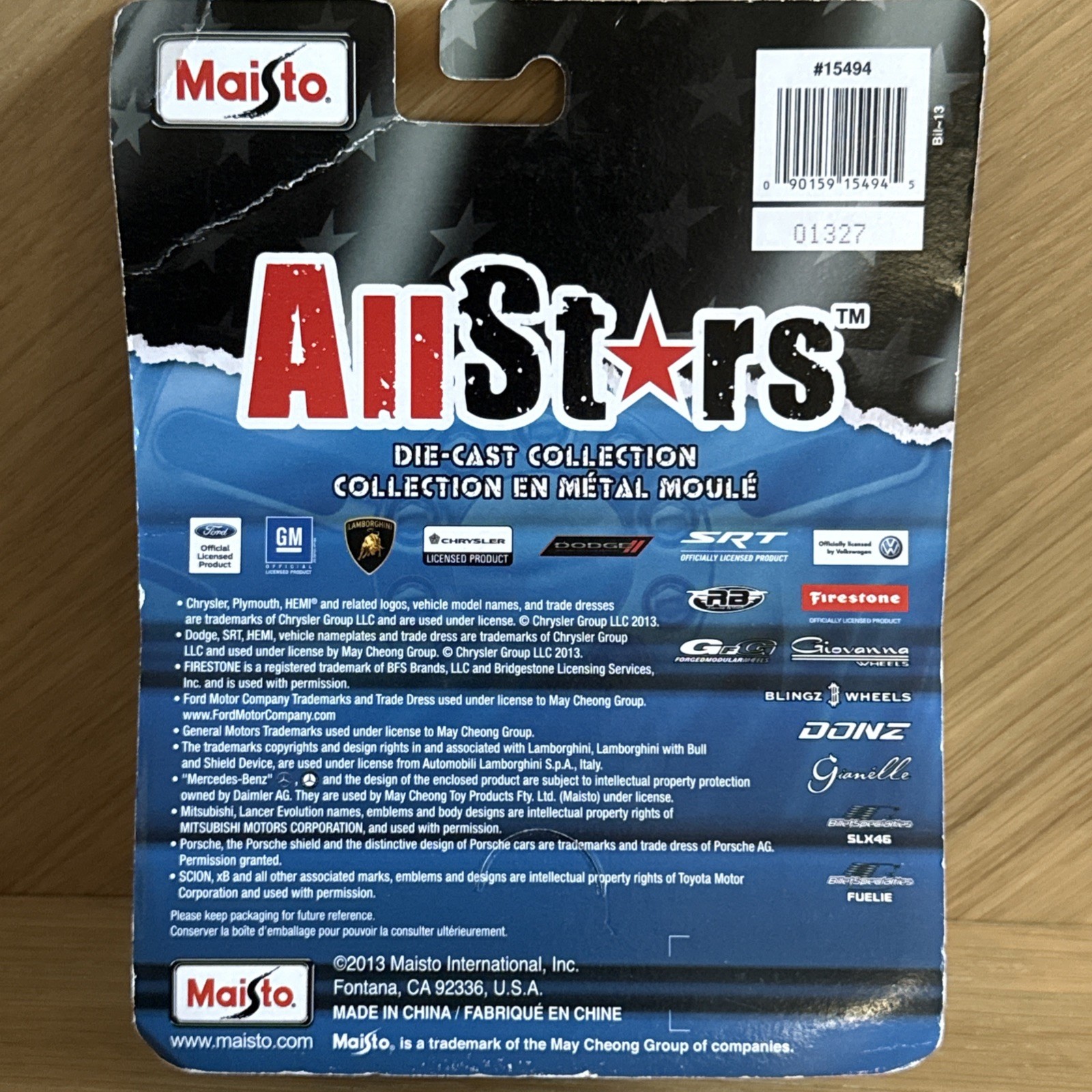 1/64 MAISTO ALL STARS 1936 FORD COUPE BLACK AND GREEN Factory Sealed 2013