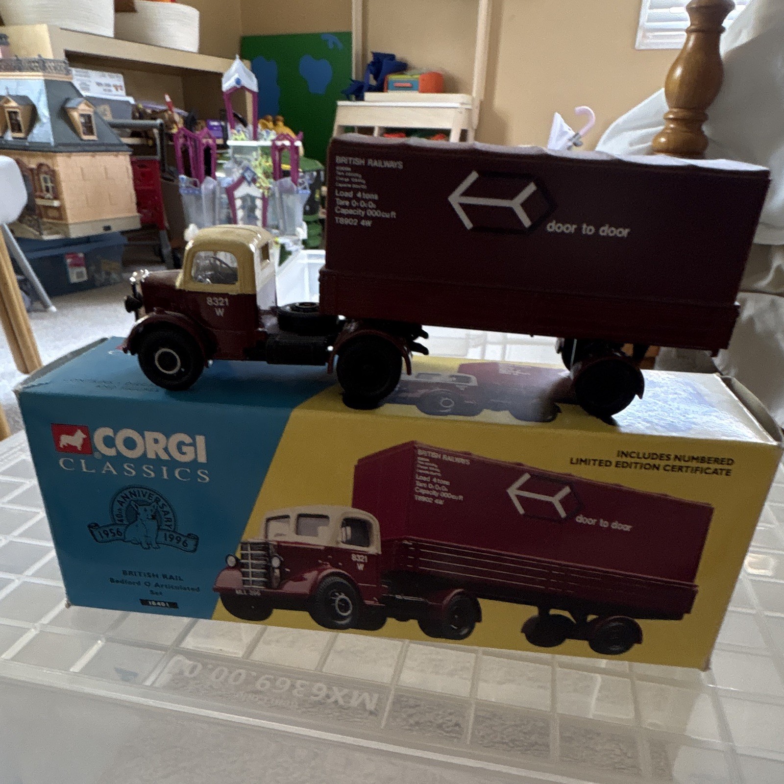 Corgi Classics 1:50 Bedford O Articulated Set British Rail 1956 Ltd Ed w/ Box