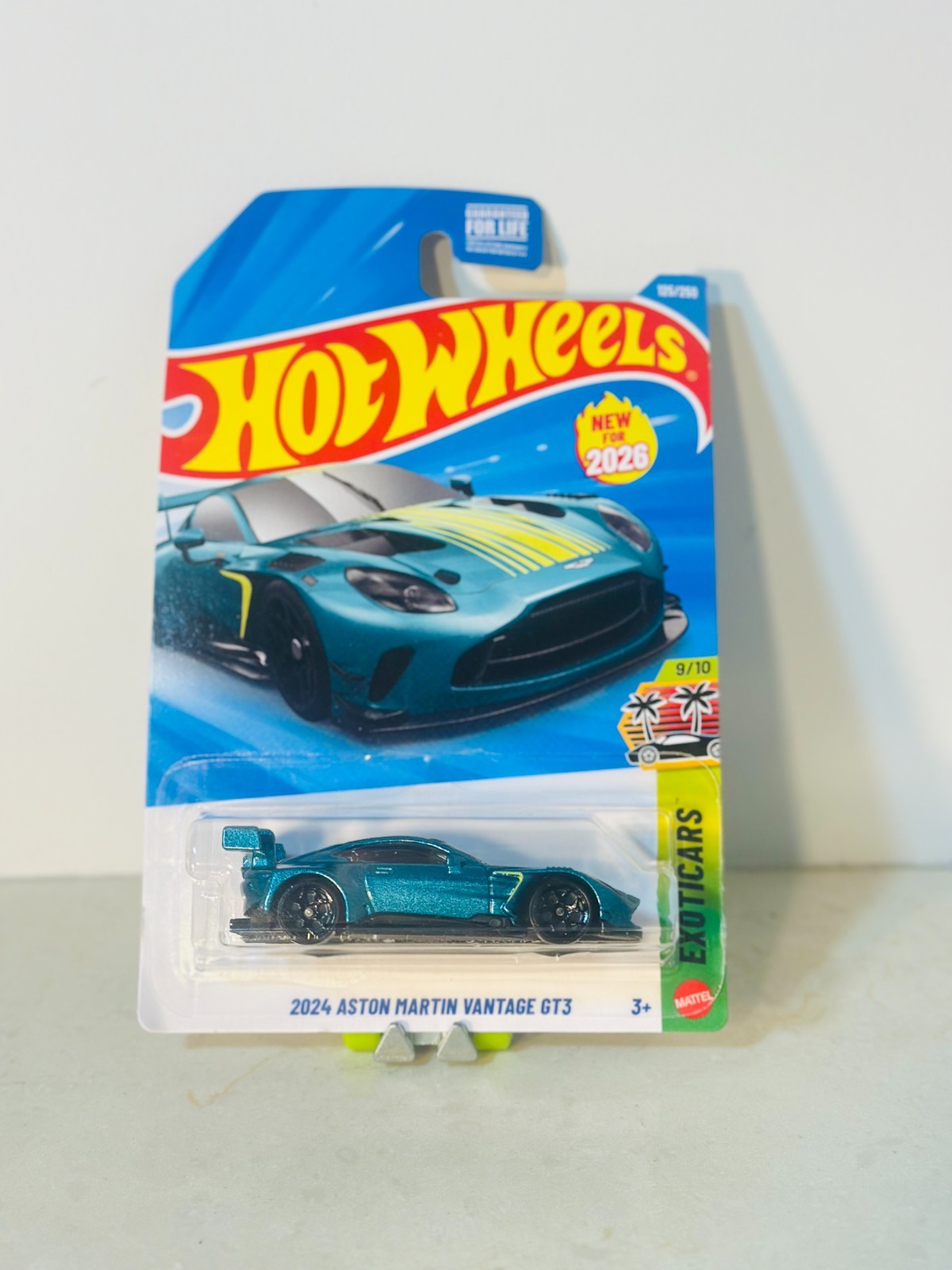 Hot Wheels ASTON MARTIN VANTAGE GT3 USA STOCK LONG CARD🔥 VHTF!