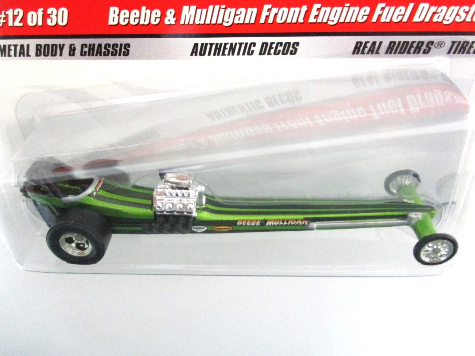 HOT WHEELS – DRAG STRIP DEMONS – BEEBE & MULLIGAN NHRA FRONT ENGINE DRAGSTER