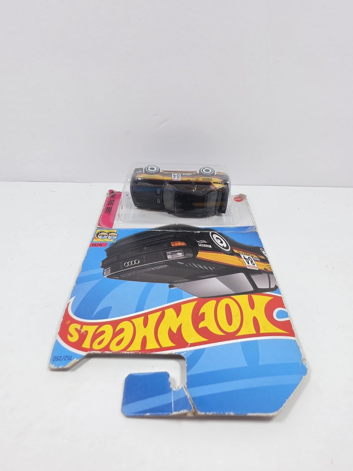 2021 Hot Wheels ’84 Audi Sport Quattro 152/250 HW: The ’80s 9/10 *Damaged Card*