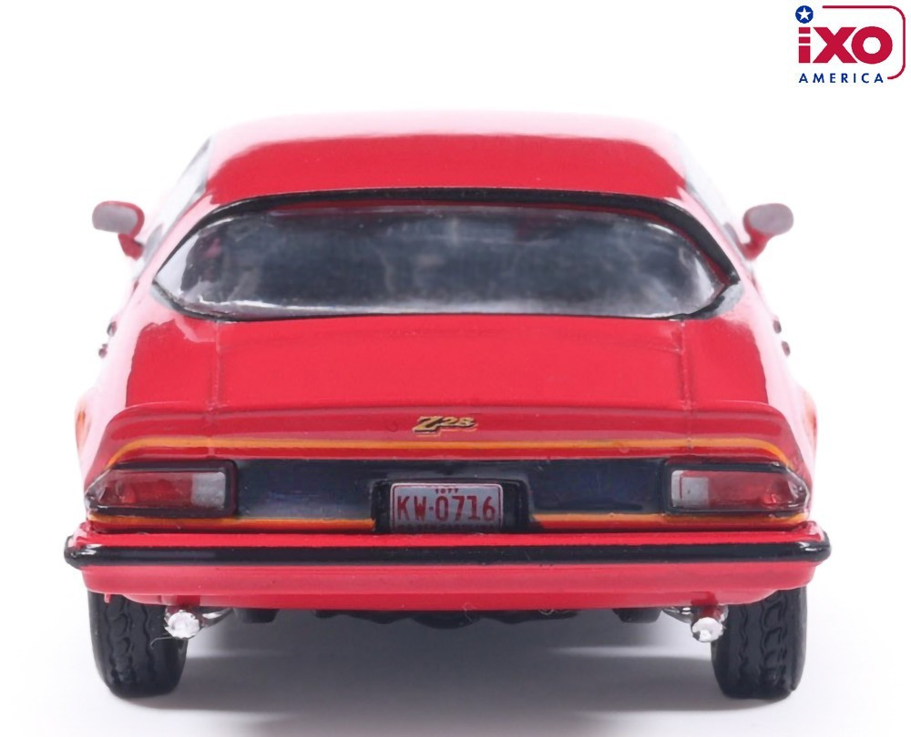 IXO AMERICA 1:64 1977 Chevrolet Camaro Z28 – Light Red – AI64010