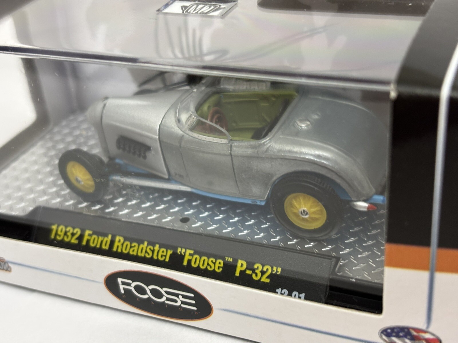 1/64 M2 Machines Foose P-32 1932 Ford Roadster 12-01 RARE DARK INTERIOR RAW BODY