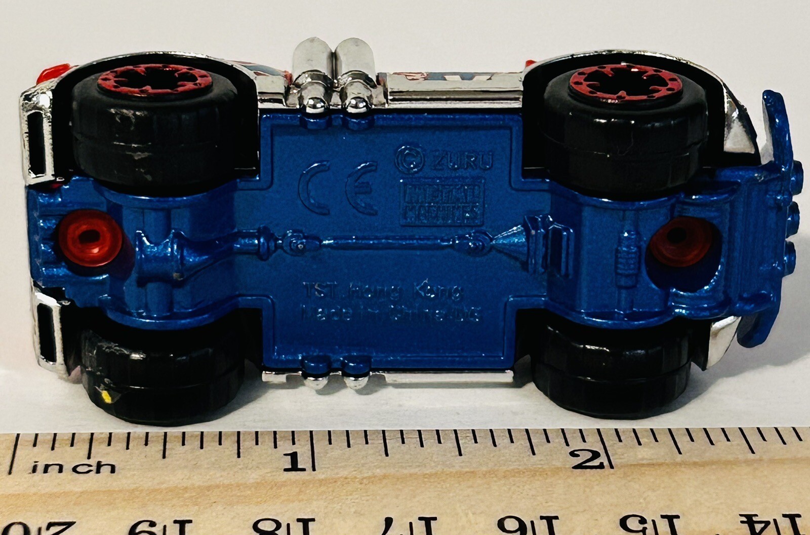 Zuru Red Metal Machines T-REX Attack Vehicle Car Truck 1:64 Scale Red Wheels