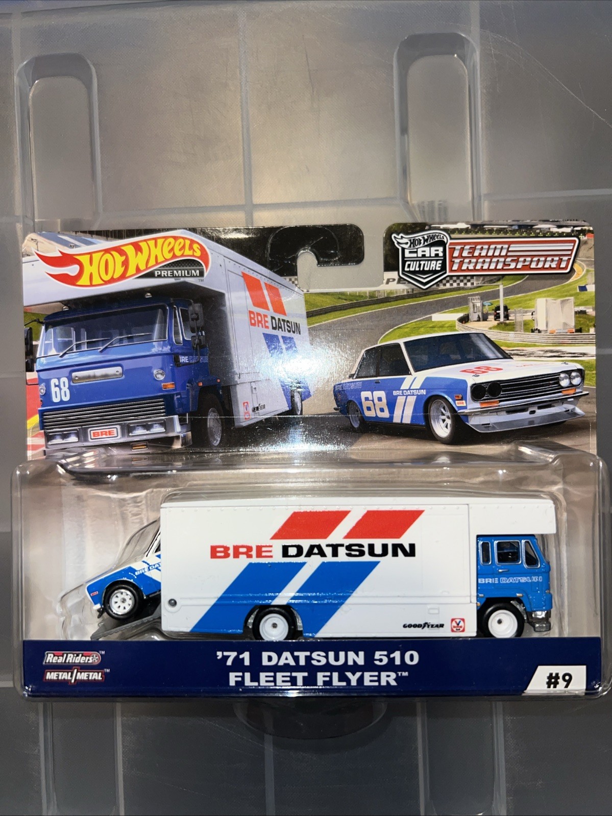 Hot Wheels Premium Car Culture Team Transport #9 ‘1971 Datsun 510 Fleet Flyer