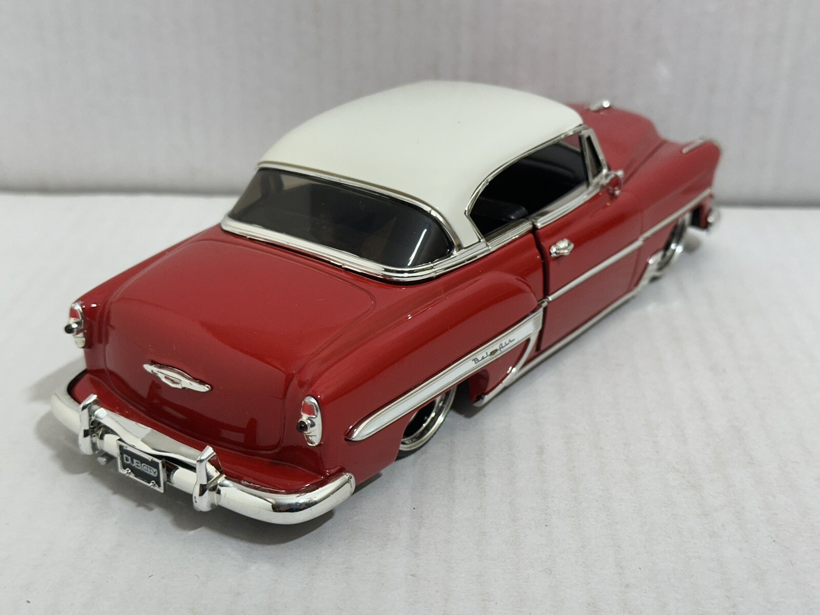 JADA DUB 1953 CHEVY BEL AIR RED 1:24 DIECAST MODEL CAR NEW NO BOX