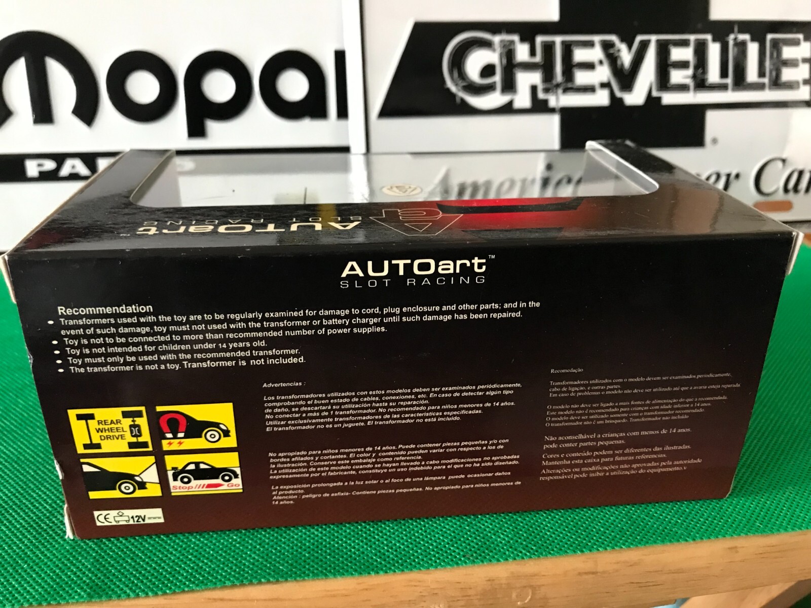 AUTOart slot car 1:32 E46 BMW M3 GTR Nürburgring AUTOart Slot Racing B487