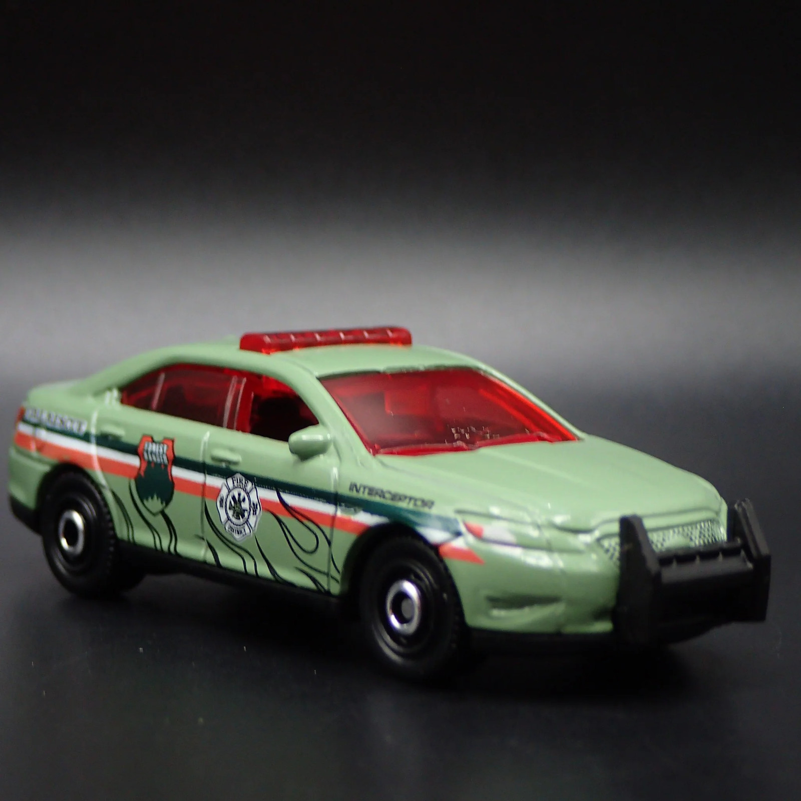 FORD POLICE INTERCEPTOR FORREST PARK RANGER FIRE 1/64 SCALE DIECAST MODEL CAR
