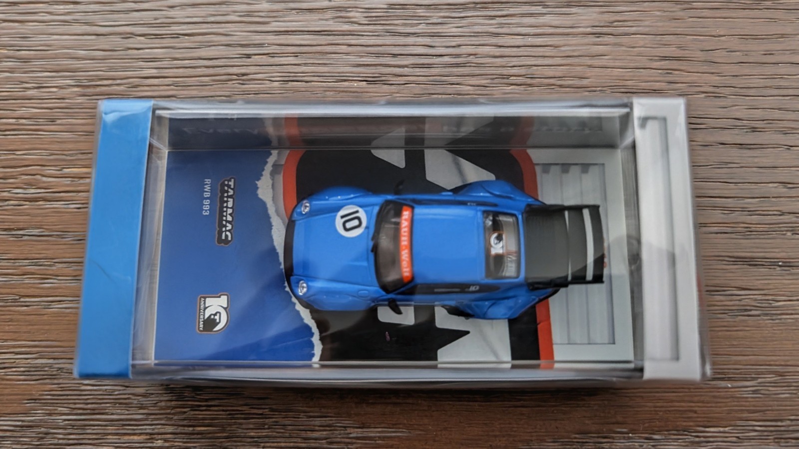 Tarmac Works 1:64 Porsche 911 RWB 993 Tarmac Works 10th Anniversary Blue