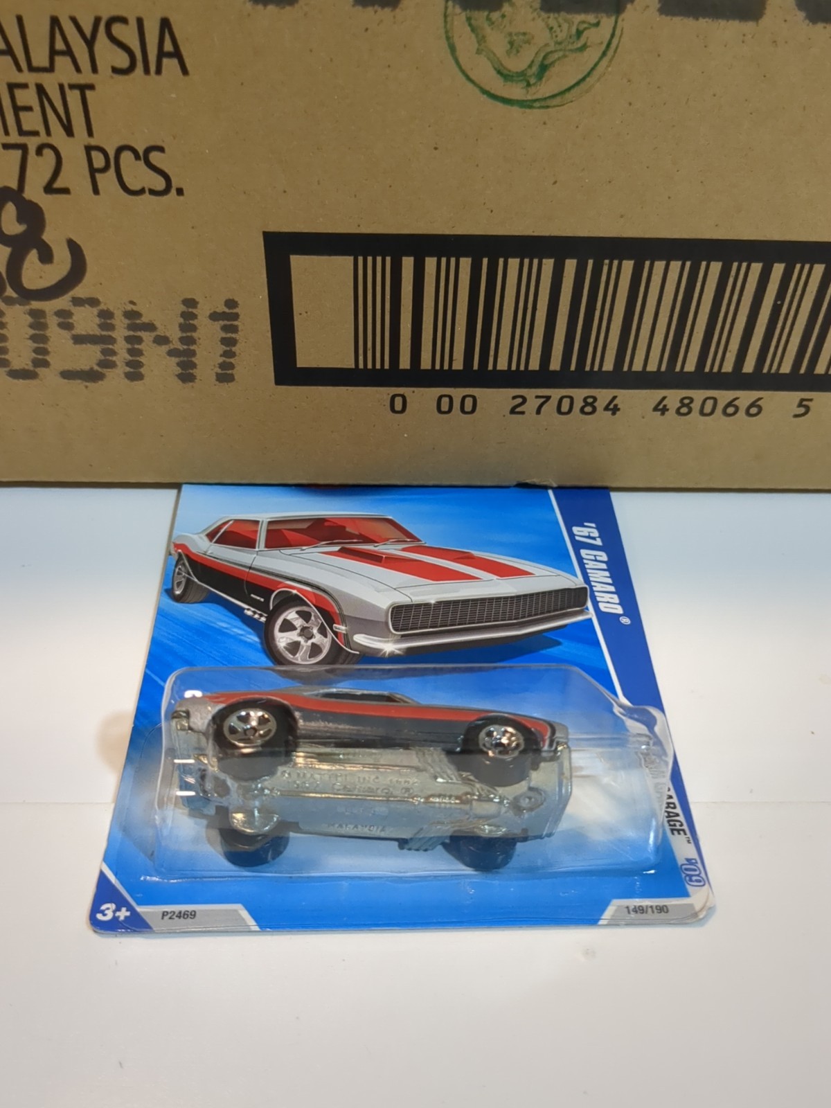HOT WHEELS 2009 DREAM GARAGE SERIES 67 CAMARO KMART COLOR EXCLUSIVE