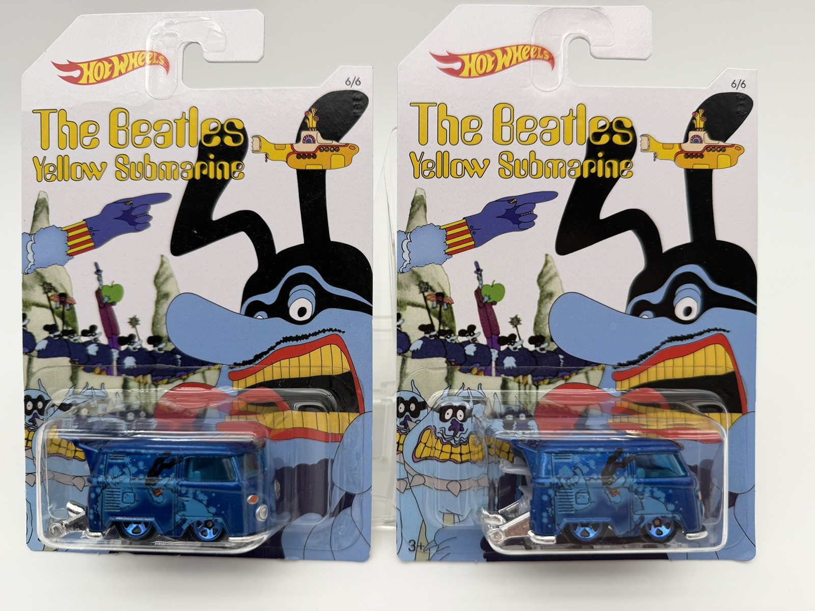 New/Sealed Hot Wheels KOOL KOMBIS TW0 #6/6 Beatles Yellow Submarine Series 2015