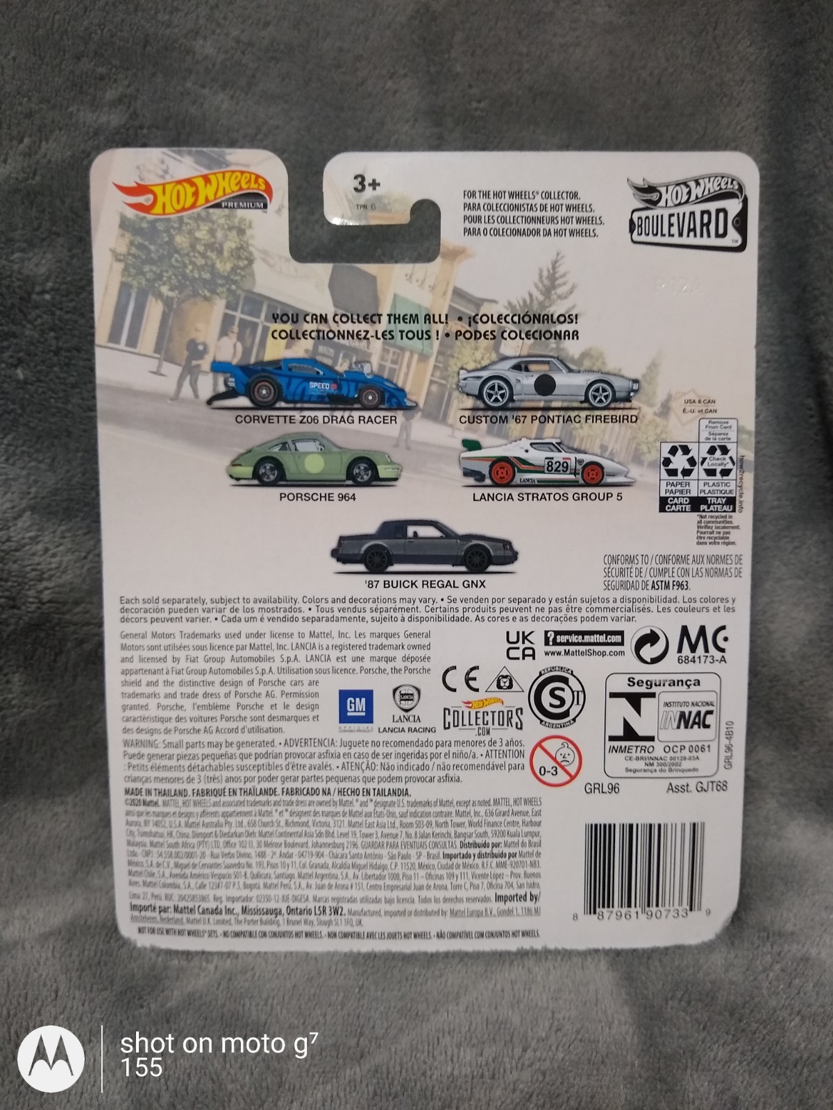 Hot Wheels Boulevard Corvette Z06 Drag Racer Alex Laughlin Premium 1:64