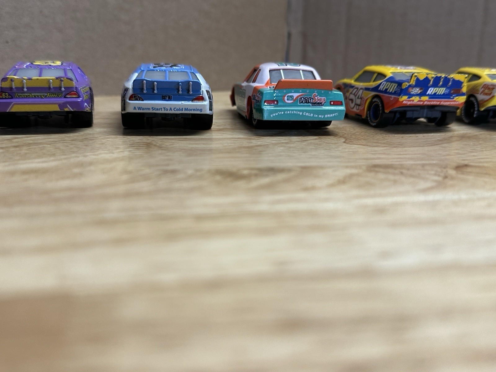 Disney Pixar Cars Diecast Lot of 8 Piston Cup Racers Mater RPM Shifty Drug 1:55