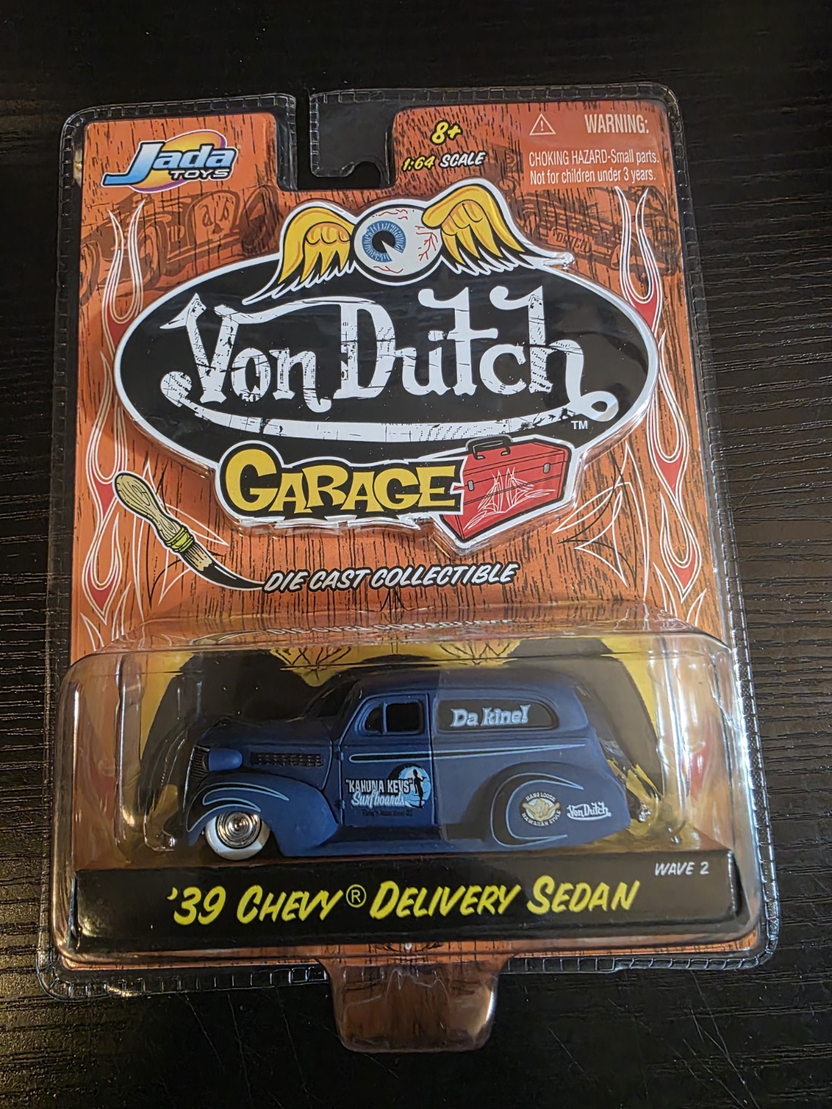 Von Dutch Garage Set Of 6 Jada Toys 2005 1:64 Scale Die Cast Year ‘32-‘59 NEW