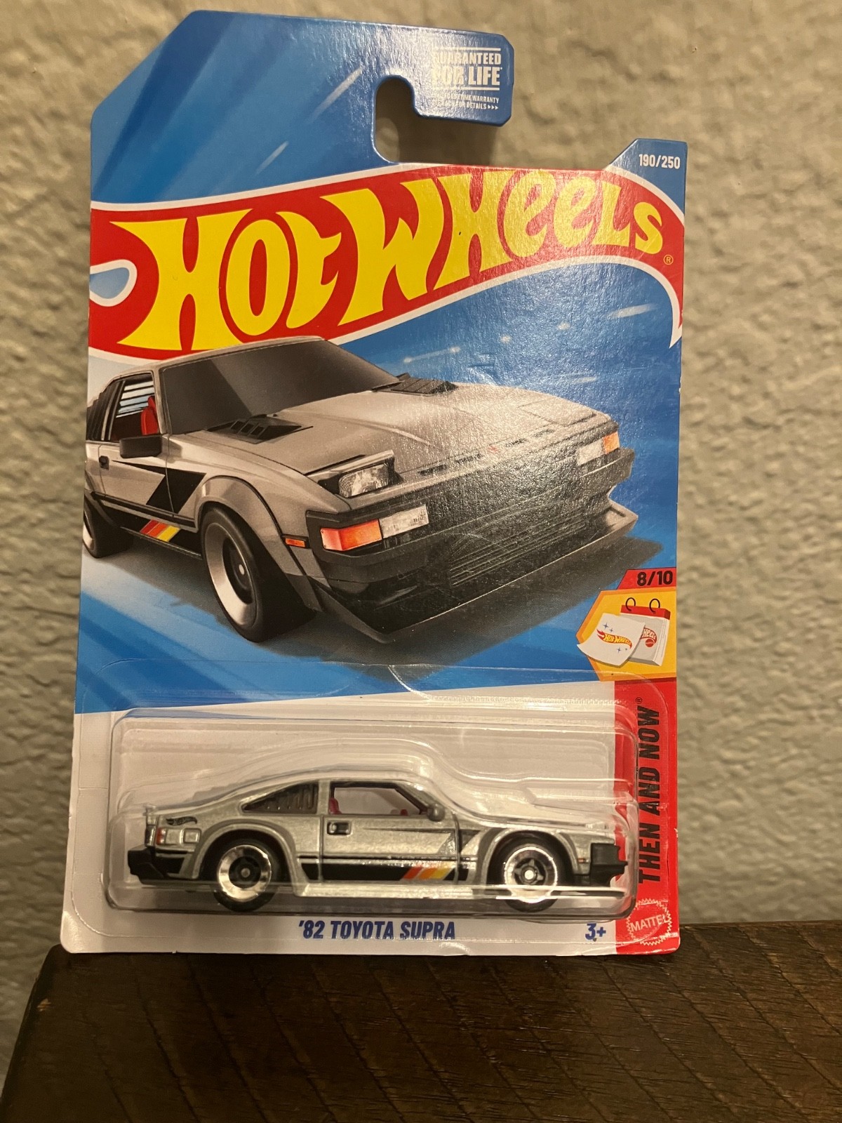 Hot Wheels: ’82 Toyota Supra (Grey/Black) #190/250 – Then and Now #8/10