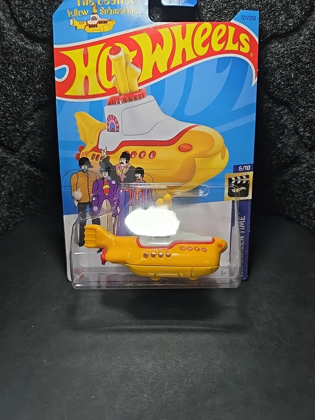 Hot Wheels 2023 the Beatles Yellow Submarine HW Screen Time