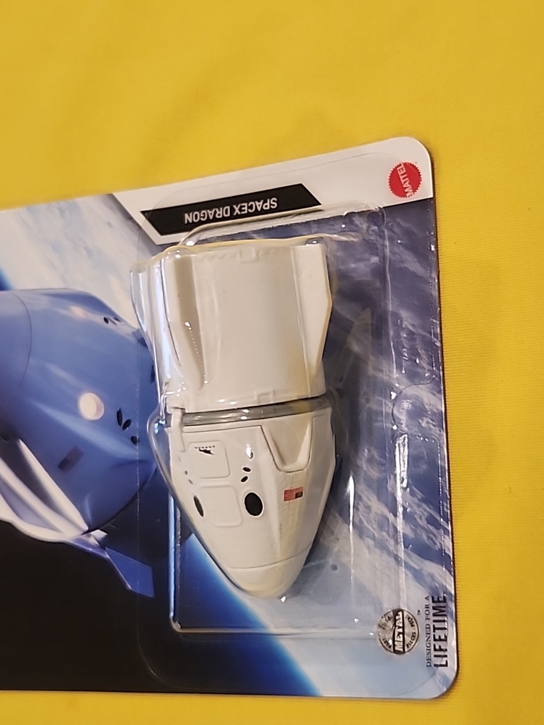 Matchbox 70 Years SpaceX Dragon 8/100 ELON MUSK CAPSULE 🔥A3