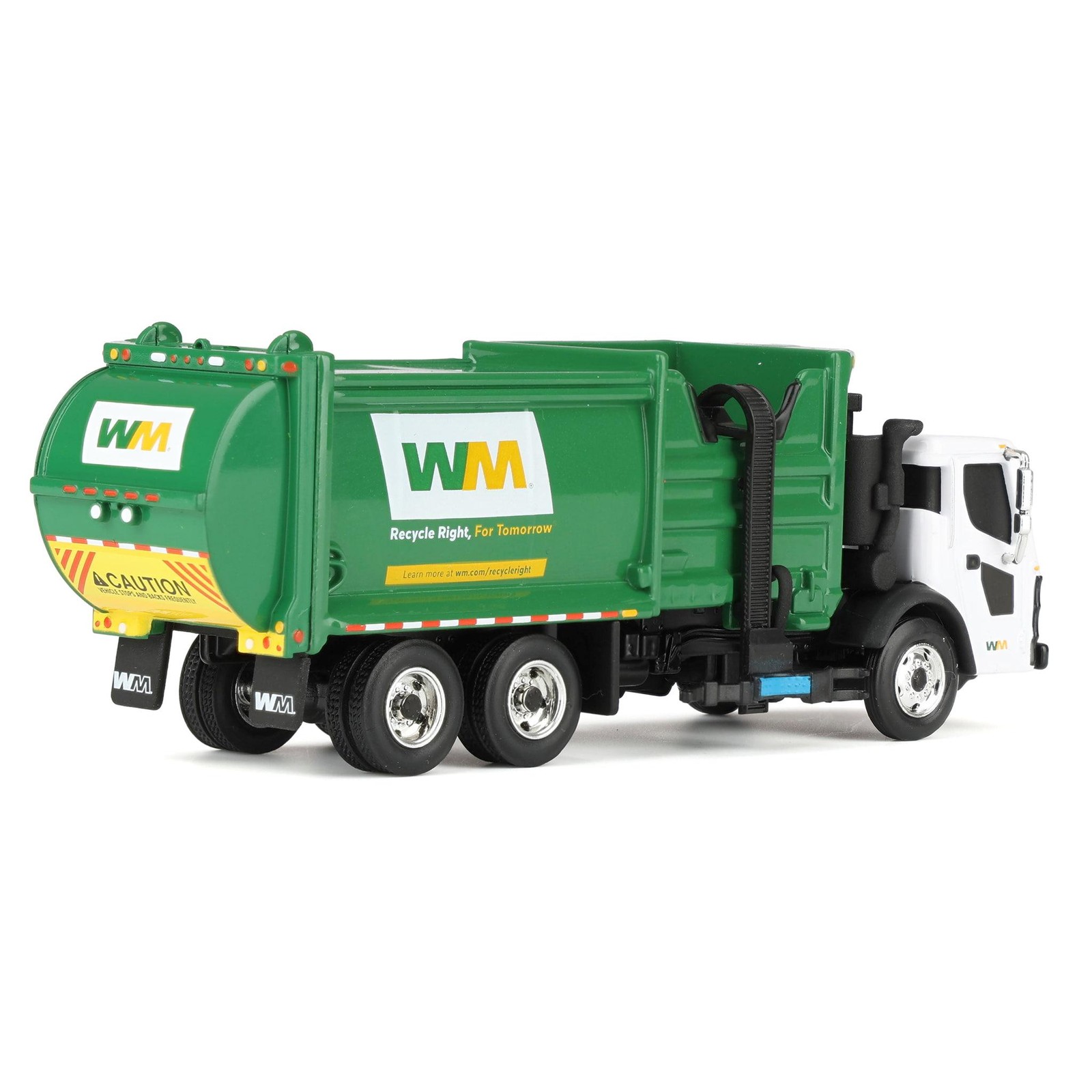 1/87 Mack LR Waste Management Refuse Truck McNeilus ZR Side Loader 80-0355D