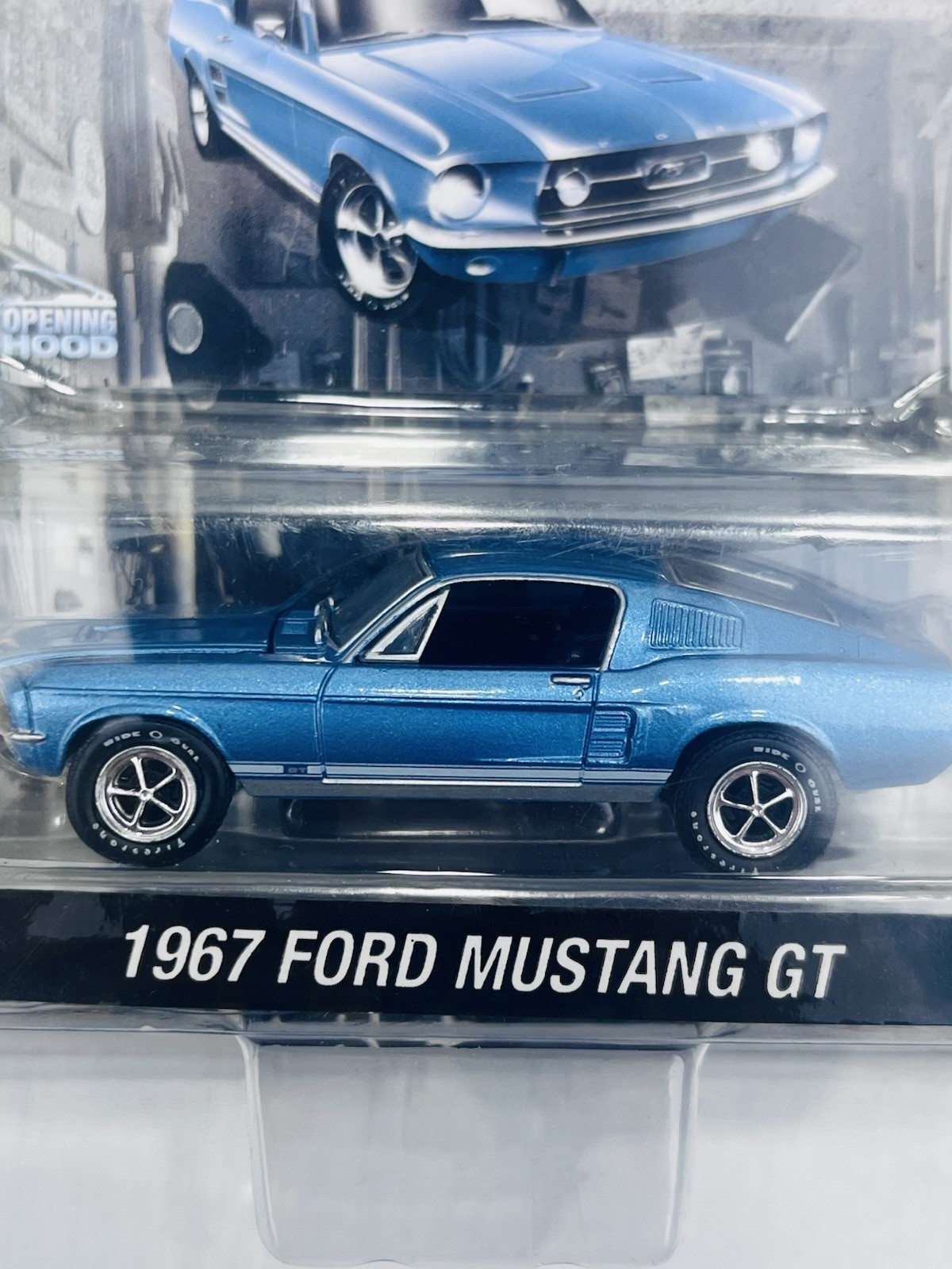 Green light Muscle Car Garage Stock And Custom 1967 Ford Mustang Gt