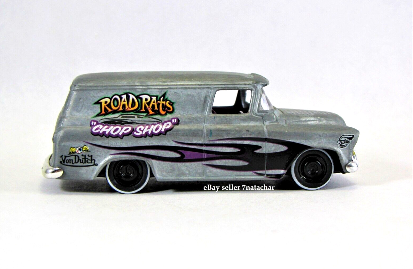 1957 Chevy Suburban Von Dutch Hot Rat Rod Shop Panel Delivery Truck B