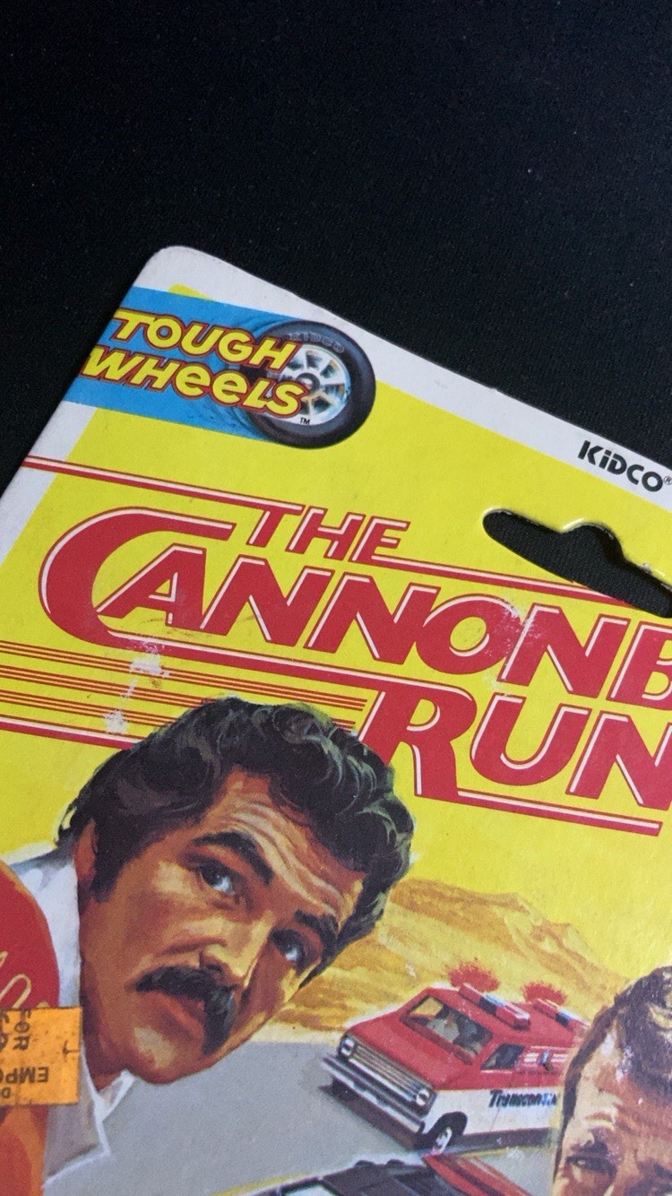 Kidco Tough Wheels Plymouth Highway Patrol Cannonball Run Pull Back Diecast