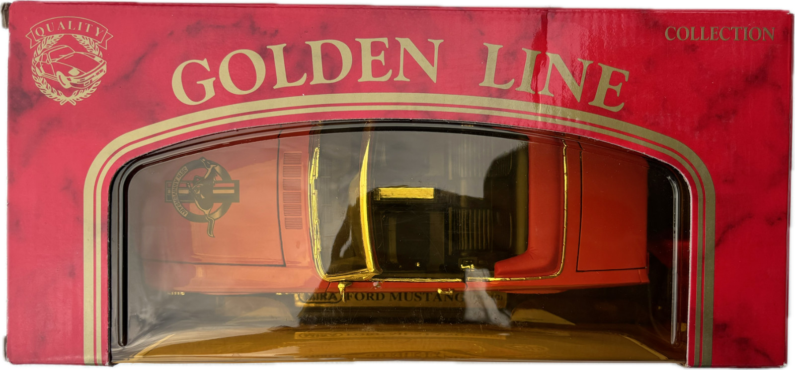MIRA Golden Line 1:18 Ford Mustang 1964 1/2 Convertible Diecast Car w Box
