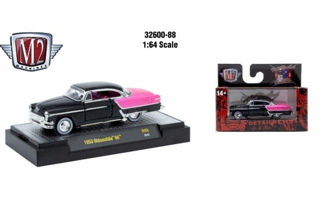 M2 Machines 1:64 Detroit Muscle R88 1953 Oldsmobile 98