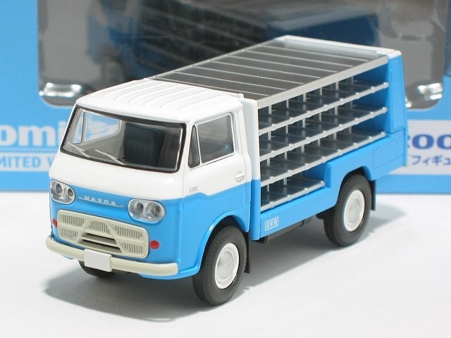 Mazda E2000 Bottle Car White/Light Blue Lv-210A Tomytec