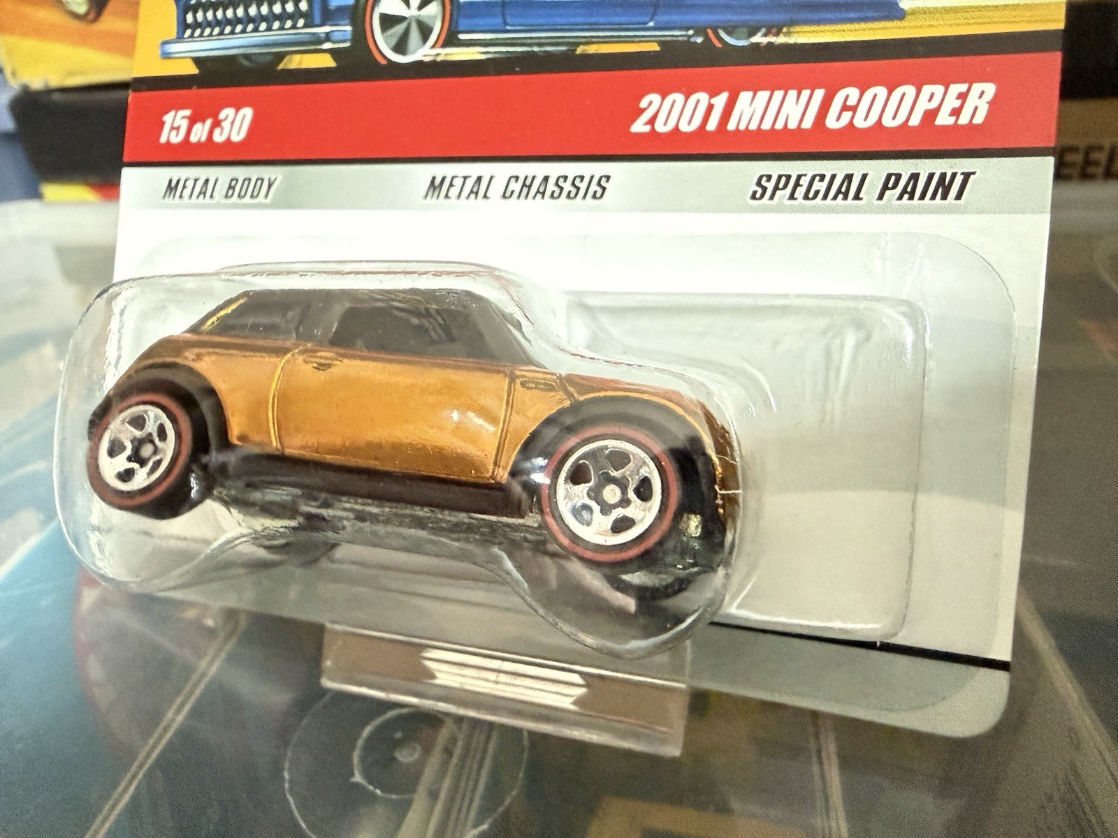 Hot Wheels Classics Series 5 2001 Mini Cooper, Gold, BP