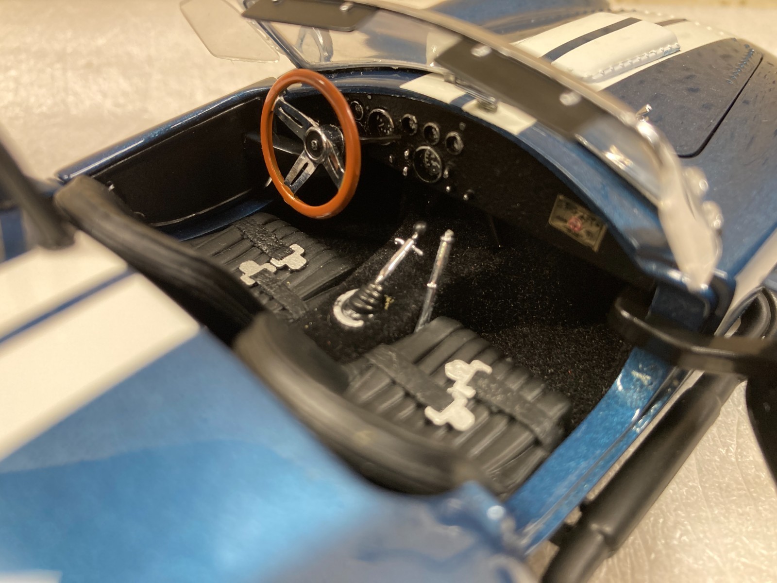 Franklin Mint 1966 Shelby Cobra 427 S/C “Main Street Productions” LE of 427 RARE