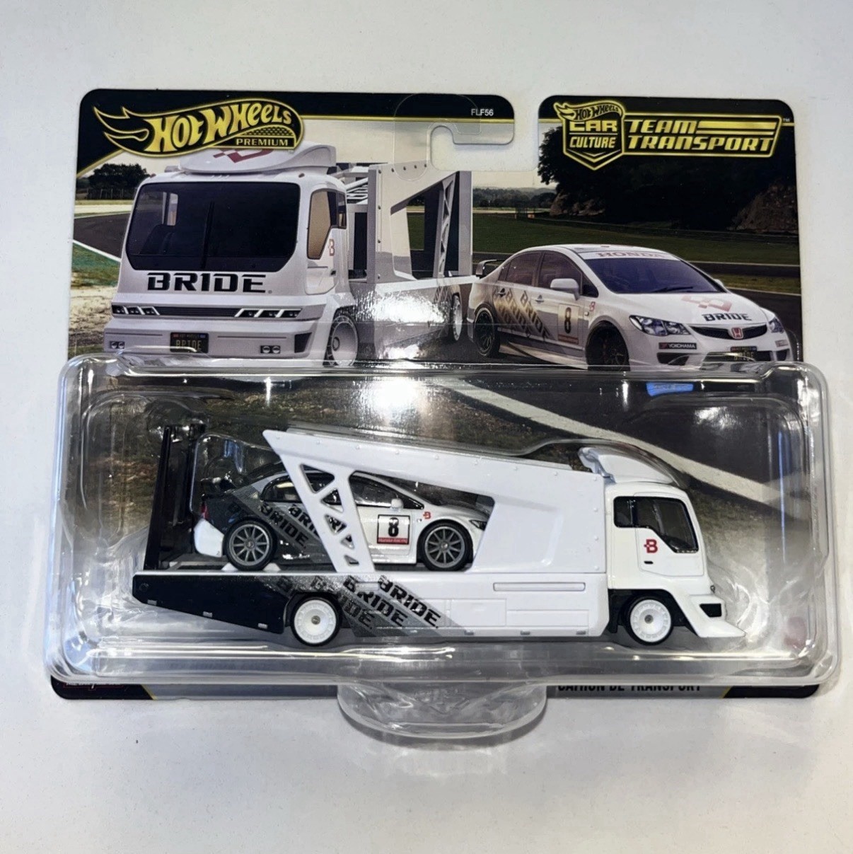 Hot Wheels Team Transport ’07 Honda Civic Type R & Kousoku Hauler # 93