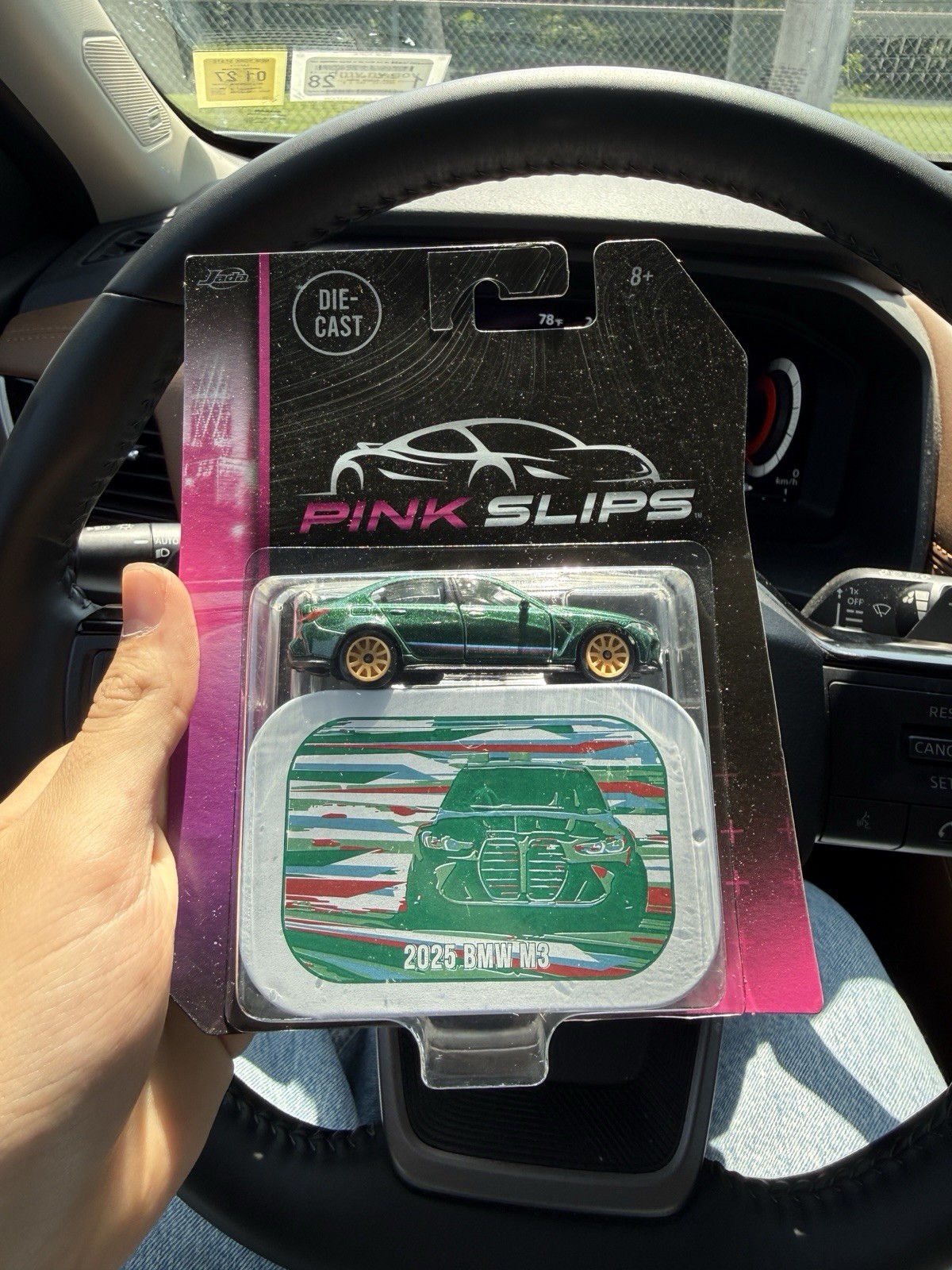 Jada Toys Pink Slips 2025 BMW M3 – 1:64 Diecast Car