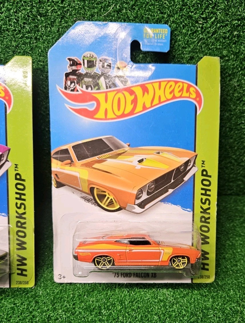 2014 Hot Wheels ’73 Ford Falcon XB Factory Sealed Kmart Exclusive Lot of 2