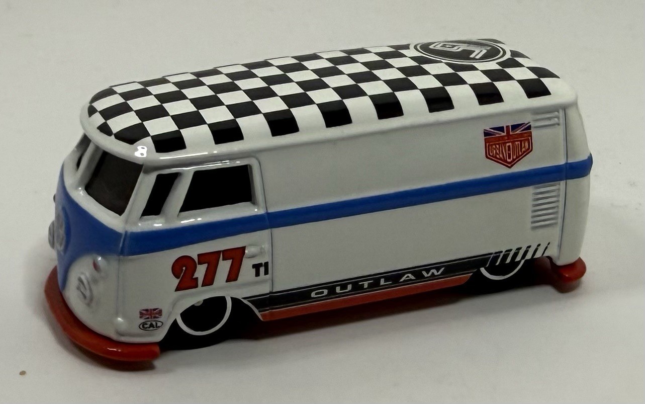 Hot Wheels Volkswagen T1 Panel Bus Outlaw 1:64 Diecast Real Riders Boulevard