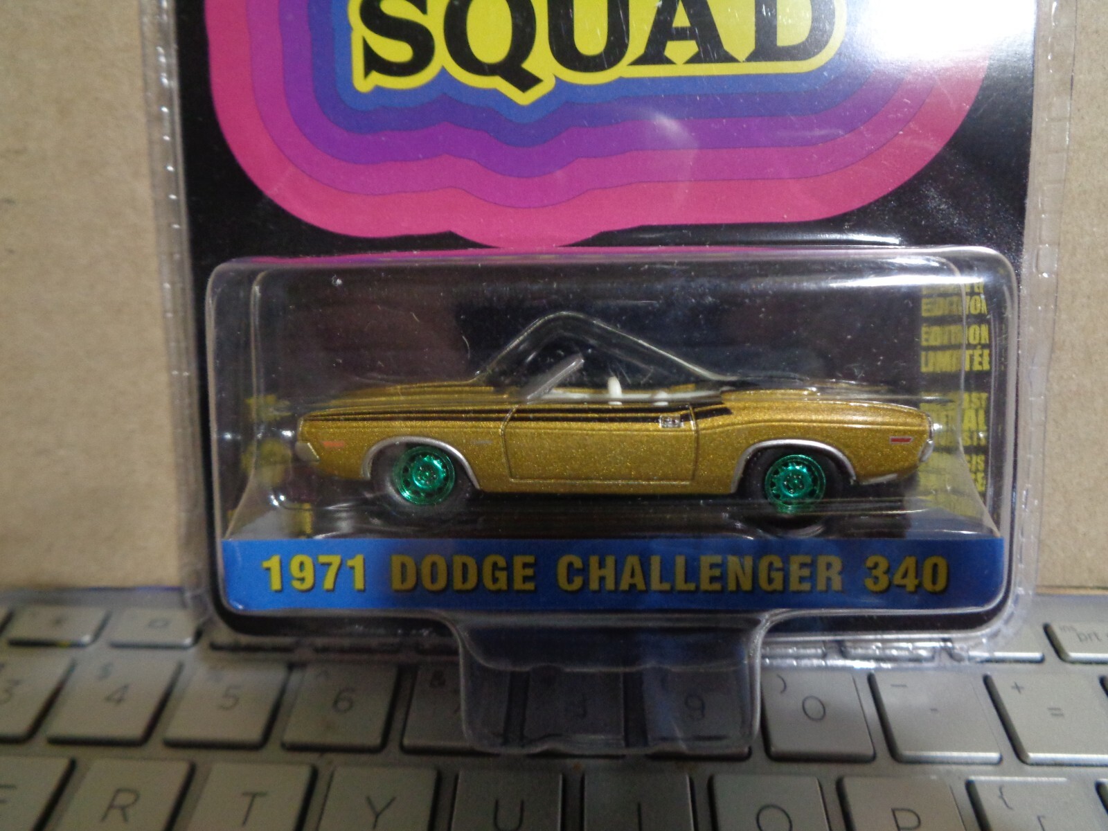 Greenlight 1:64 Hollywood Series 34 1971 Dodge Challenger 340 Mod Squad CHASE