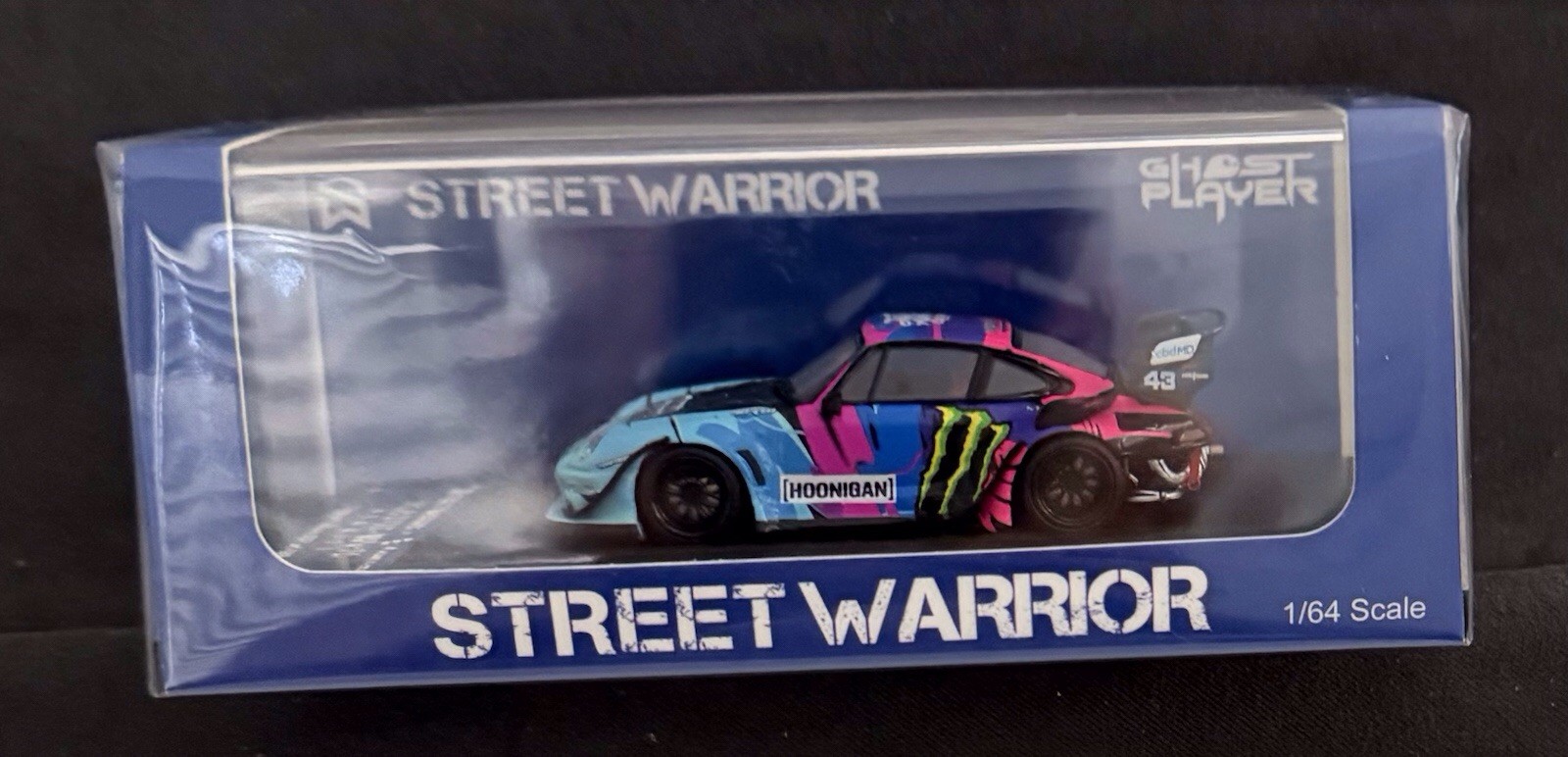 STREET WARRIOR PORSCHE RWB 993 HOONIGAN LIVERY 1:64~LIMITED EDITION 035 of 499