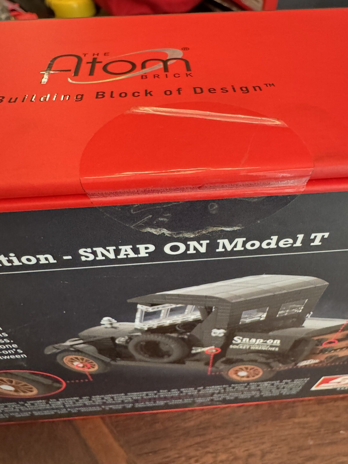 Snap-On Tools The Atom Brick mini bricks Snap on Model T Scale 1:25