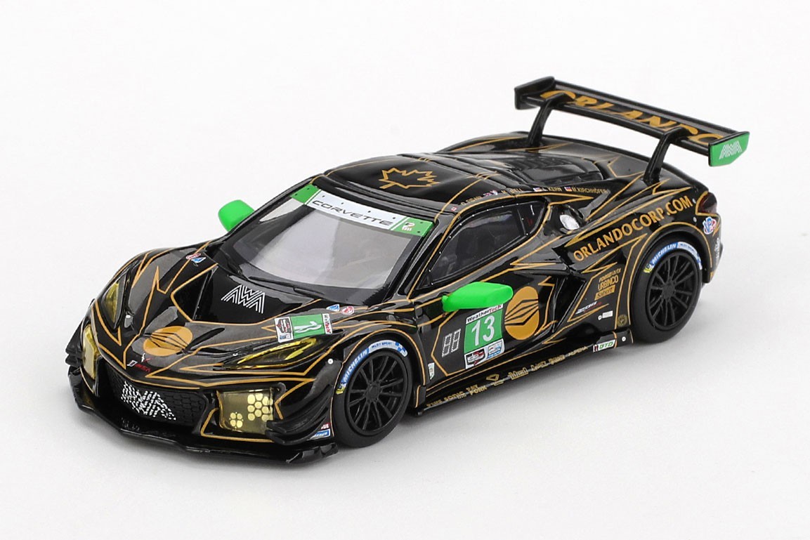 MINI GT 1:64 Corvette Z06 GT3.R #13 Daytona 24h 2025 AWA MGT01171
