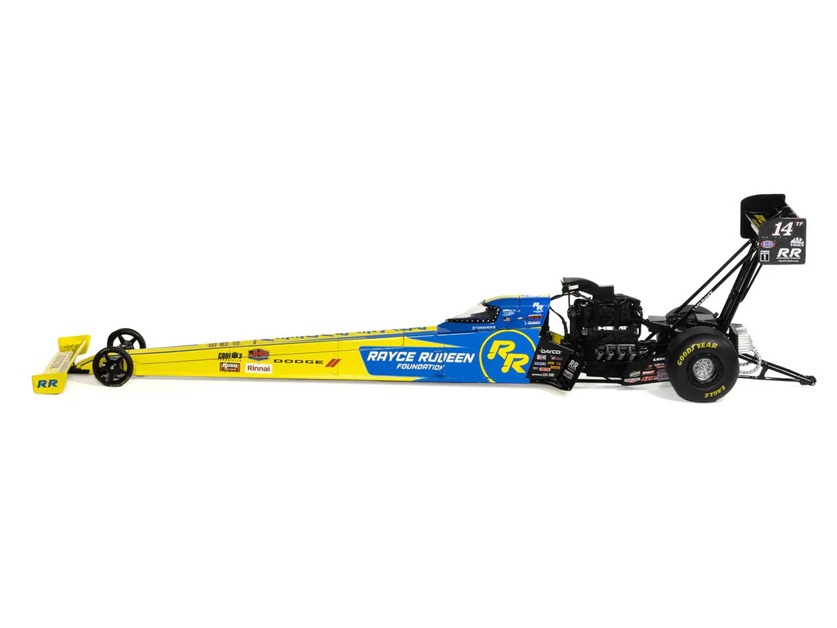 NHRA TFD (Top Fuel Dragster) #14TF Tony Stewart “Rayce Rudeen Foundation” Blue