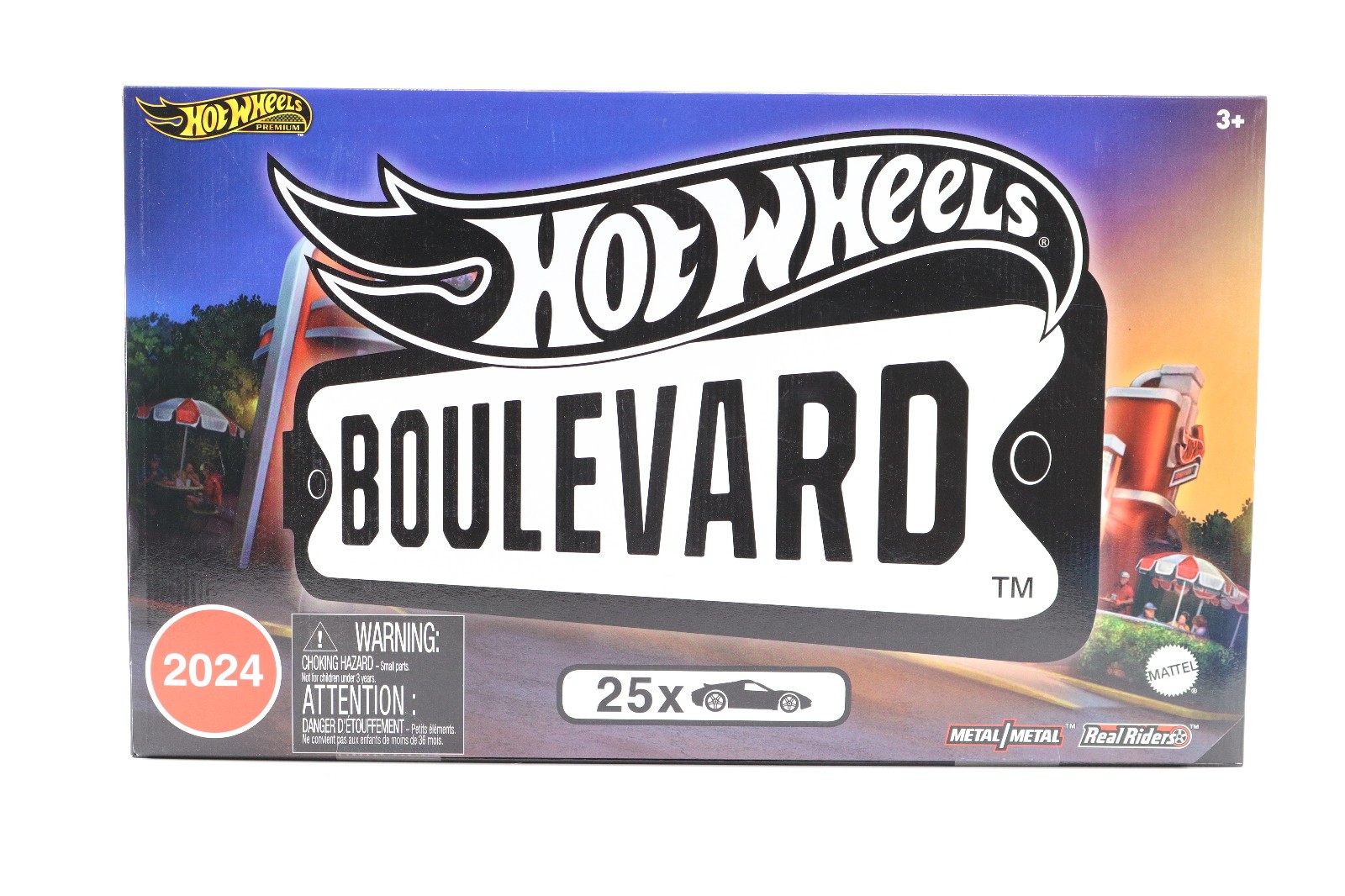 Hot Wheels 2024 Boulevard 25-Car Factory Set Premium Diecast Collection HRW96