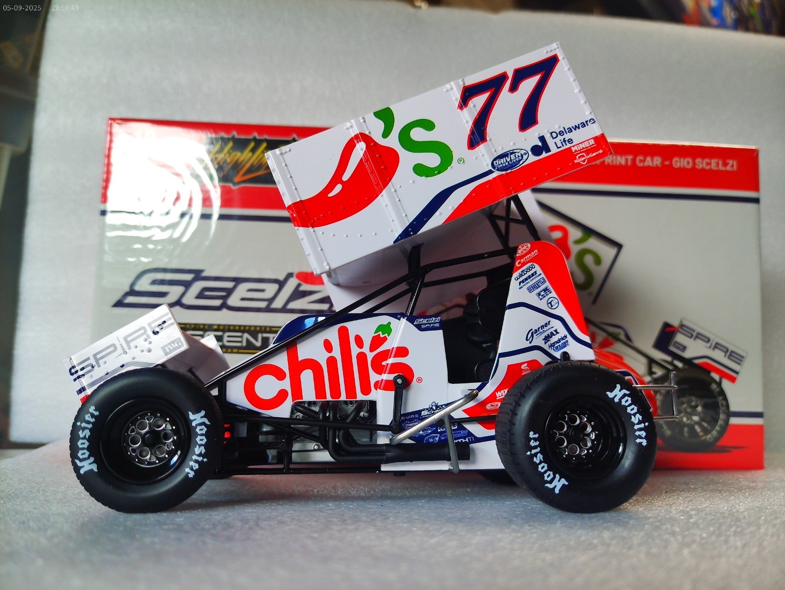 2026 GIO SCELZI CHILI’S STIRE GAINBRIDGE 1:18 ACME HIGH LIMIT RACE CAR A1826001